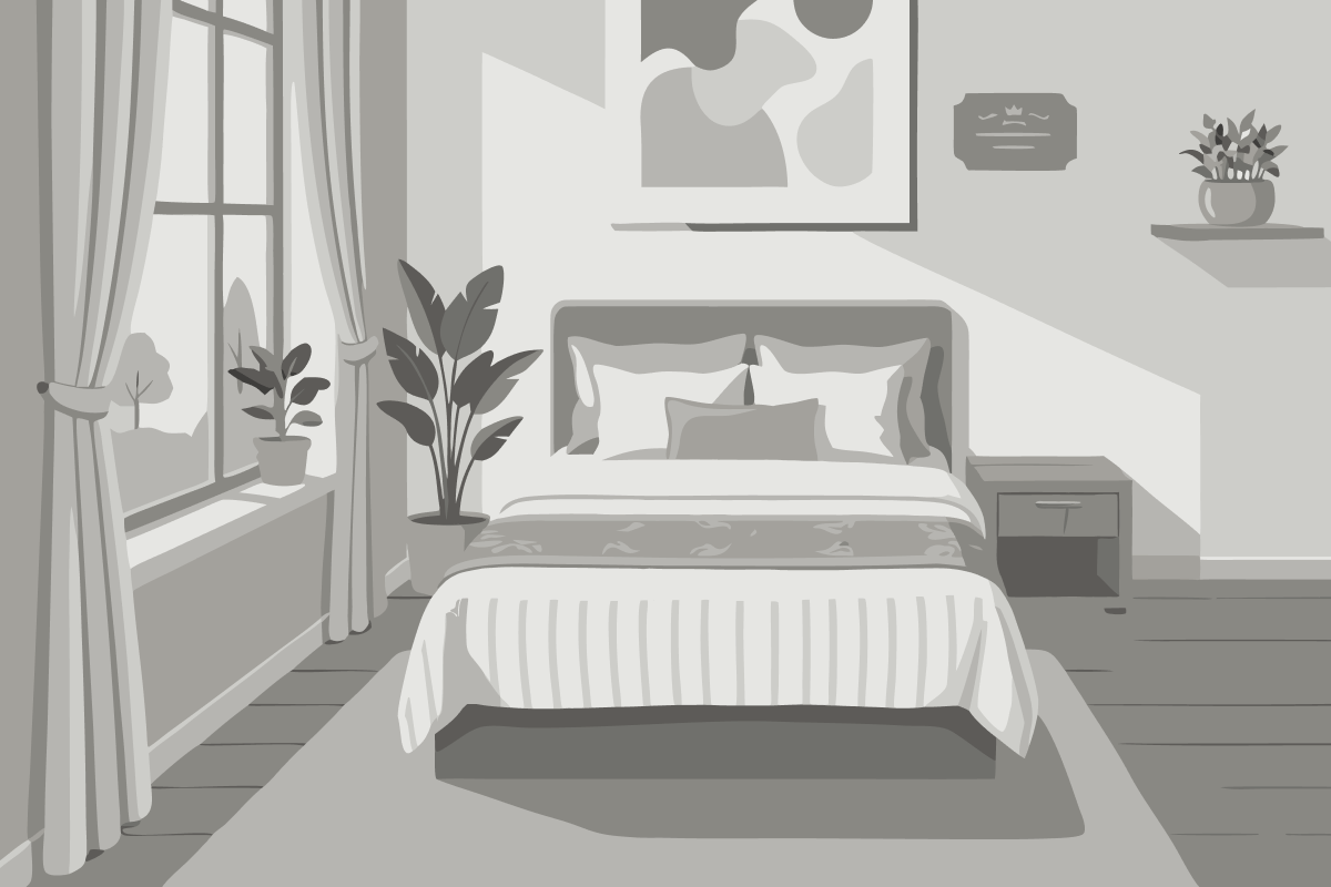 Queen Room with Two Queen Beds and Street View